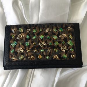 Christian Audigier Los Angelos clutch, NWT